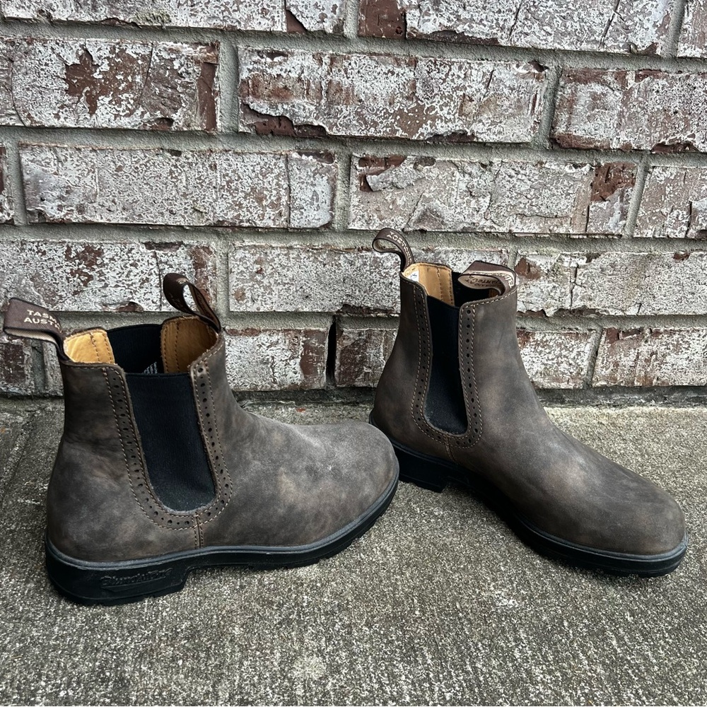 Blundstone Dark Brown Ankle Boots